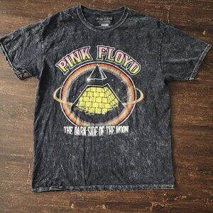 Men's Pink Floyd Official Short Sleeve T-Shirt Dark Side‎ Of The Moon Size M/L